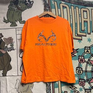 Realtree Camo Orange Shirt
